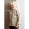 Dětská mikina merino-fleece Mikk-line - náplety- čokoláda