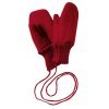 Rukavice/palčáky vařená vlna Disana - bordeaux