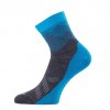 Merino ponožky Lasting modré hory