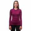 Sensor merino active dámské triko dl.rukáv - lilla