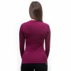 Sensor merino active dámské triko dl.rukáv - lilla