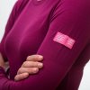 Sensor merino active dámské triko dl.rukáv - lilla