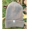 Čepice mpDenmark kašmír/merino Stockholm beanie písková