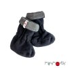 manymonths natural woollies adjustable winter booties explorer elephant grey shell black