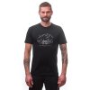 Pánské merino triko Sensor active pt Van Life kr.rukáv černá