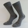 Dospělé tenké merino ponožky Trepon - tm. šedé