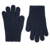 Prstové rukavice s merinem Condor - tm.modré