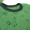 Glueckskind Body waldgruen Fuchs 74 80 86 92 100 bio GOTS MerinoWolle Seide Buendchen1