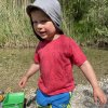 Glueckskind T shirt himbeere geisslein merinowolle seide
