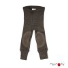 ManyMonths® Natural Woollies Unisex Leggings with Knee Patches Hippopotamus L