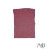 MAM MAD Natural Woollies Neck Tube Scarf DarkCerise L