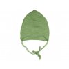 Manymonths merino čepička zavazovací Jade Green