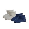 Kojenecké merino ponožky tenké-2 páry modrá