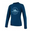 Dětské triko merino DF Sensor TERRITORY-deep blue