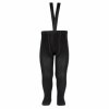 merino wool tights elastic suspenders black