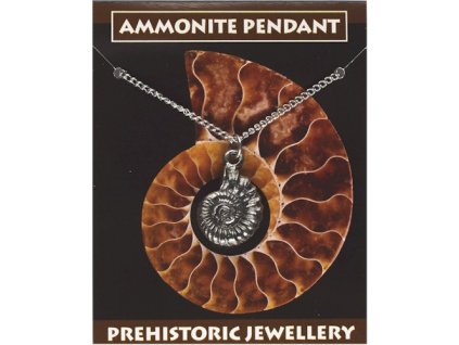 69 cinovy amonitovy privesok