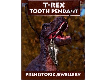 111 cinovy privesok t rexov zub