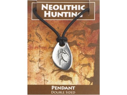 144 1 cinovy privesok praveky lov na bizona