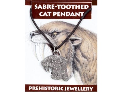 159 cinovy privesok sablozuby tiger