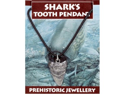 162 cinovy privesok zraloci zub