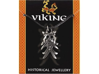 255 cinovy privesok maska odina