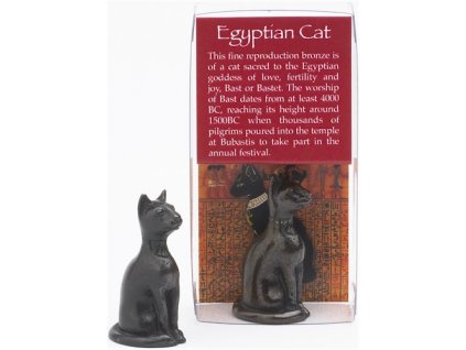 630 miniaturna figurka egyptska macka