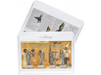 678 kolekcia 4 figurok egyptskych bohov