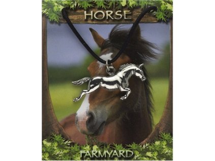 726 cinovy privesok kon