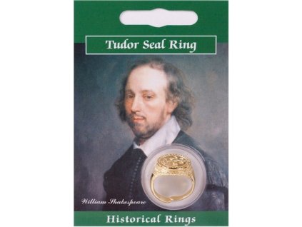 813 pozlateny pecatny prsten williama shakespeara