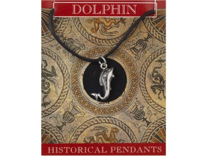 861 cinovy privesok delfin