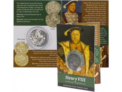 981 balicek mince groat krala henricha viii
