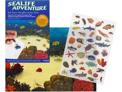 1341 balicek samolepiek morsky zivot