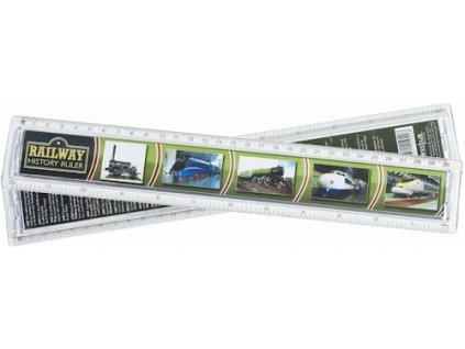 1383 30 cm pravitko dejiny zeleznice