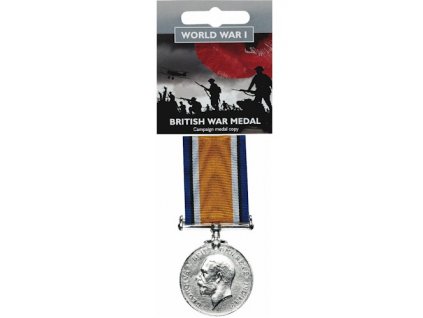 1437 medaila britska vojna povodna velkost