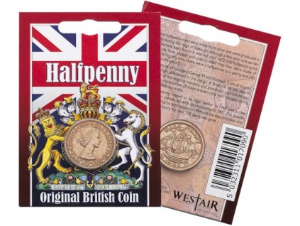 1533 balicek mince pol penny kralovnej alzbety ii