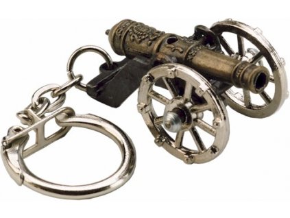 1551 klucenka miniaturny model kanonu