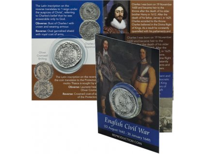 1578 balicek mince z obcianskej vojny sestpenca krala karola i