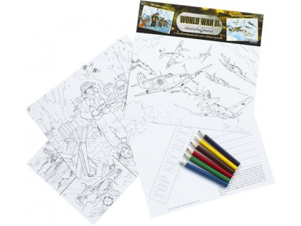 1743 balicek vyfarbovacich vzdelavacich pohladnic ii svetova vojna