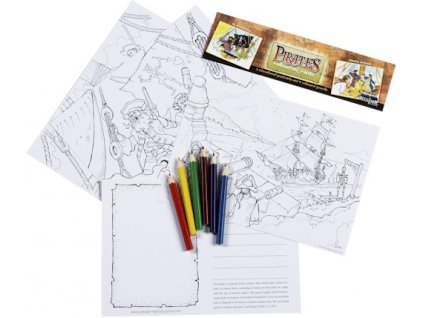 2022 balicek vyfarbovacich vzdelavacich pohladnic pirati