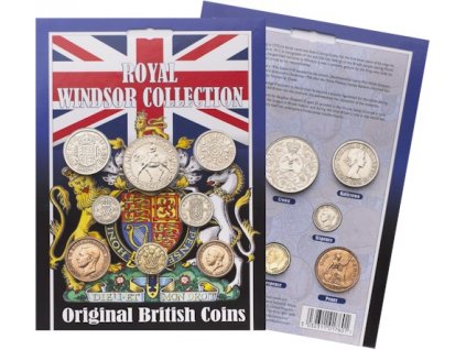 2049 kolekcia minci kralovskej rodiny windsorovcov