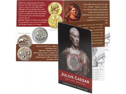 45 balicek mince denar juliusa caesara