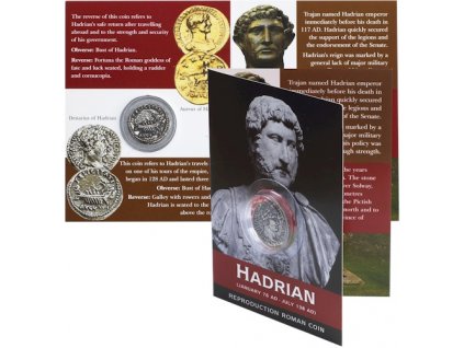 2097 balicek mince denar cisara hadriana