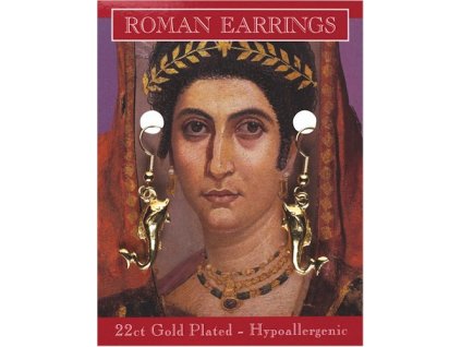 2112 pozlatene nausnice delfin