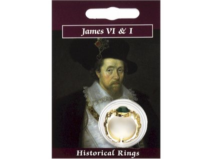 2331 pozlateny prsten skotskeho krala jakuba vi i s kamenom
