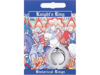 2382 cinovy prsten rytiera s kamenom