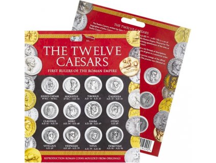 2547 kolekcia rimskych minci dvanasti rimski cisari