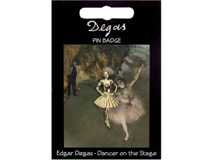2595 edgar degas tanecnice pozlateny odznak