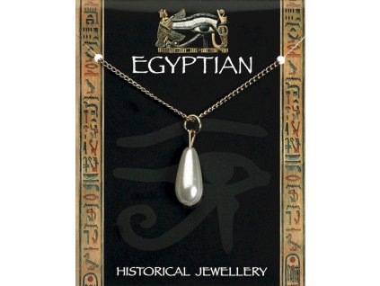 2670 1 egyptsky perlovy privesok s retiazkou