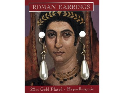 2691 1 rimske perlove nausnice