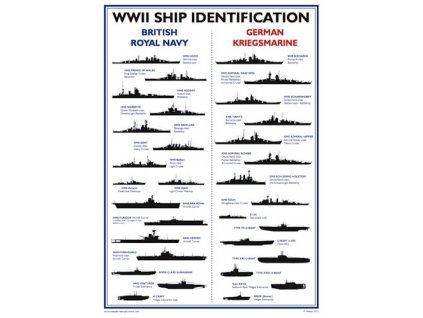 2799 1 plagat a3 identifikacia lodi ii svetova vojna